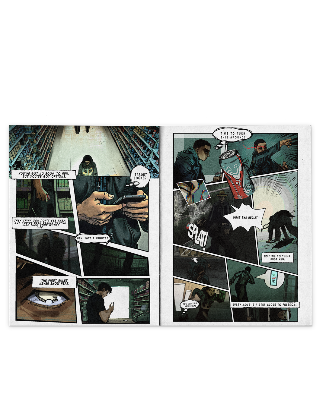 A12: THE CALL COMIC BOOK
